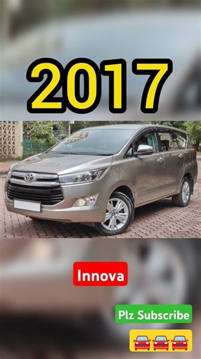 Evolution of Innova (2005-2025) #shorts