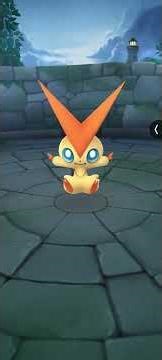 I caught victini