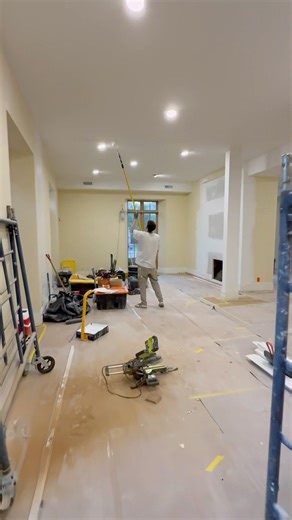 Taping, mudding and painting by LOON