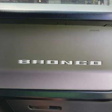 How to install Bronco dash inlay vinyl letters 2021+