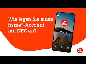 Wie legen Sie enen itsme®-Account mit NFC an?