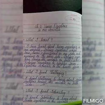 Class 8 Learner's Diary Maths Chapter 2