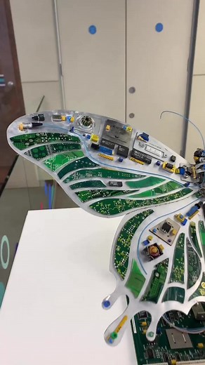 Transforming Old Electronics into Scrap Metal Butterfly Art
