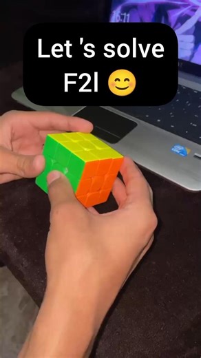 Advance F2L solve #cubelab #rubikscube #solve #sub 20 sec