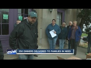 250 dinners delivered to families in need
