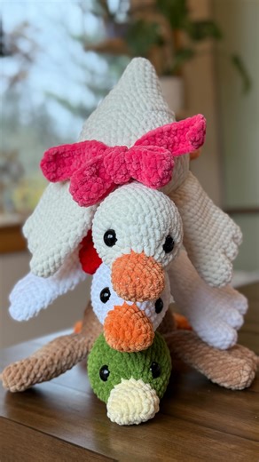 Anabelle Mcelhaney | My pattern is now available on my Etsy!!!🩷 . This would make the cutest Christmas gift . #crochetmallard #crochetchristmasgift... | Instagram