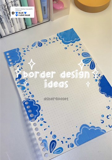 Creative Blue Border Design Ideas for Your Projects