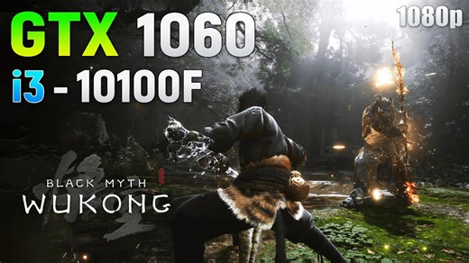 Black Myth: Wukong benchmark - GTX 1060 6GB - is it playable?
