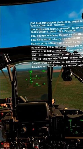Strafing infantry in MiG29 #5070ti #dcsworld #russianarmy #mig29 #dcsvr