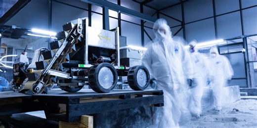 College students put their lunar robots to test in NASA’s Lunabotics Competition