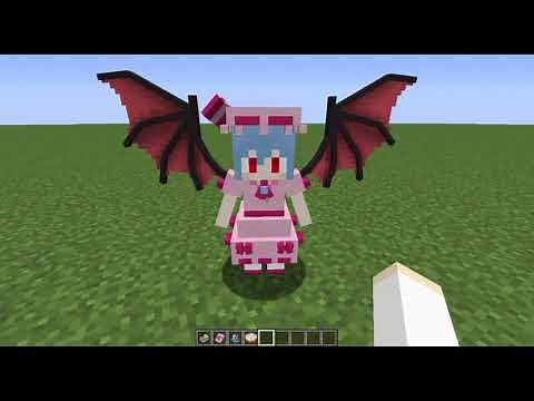 Touhou Little Maid Mod, A Minecraft mod contains cute little maids