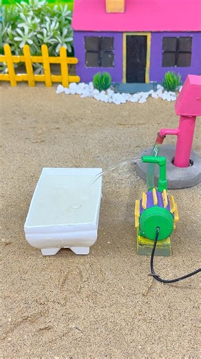 🐘💦 Mini Smart Water Pump for Elephant Drinking |