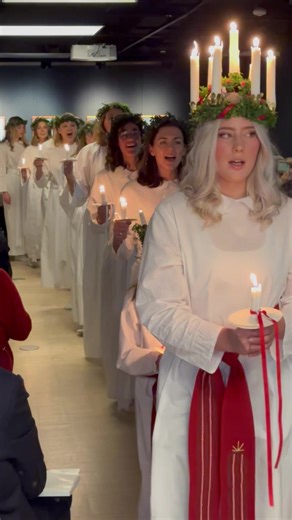 149K views · 3.6K reactions | Glad Lucia! Happy Lucia from Washington, DC ✨ Every year on December 13, Lucia arrives with a message of light and hope. The 400-year tradition has become a classic symbol for Sweden and one of Sweden’s most cherished traditions. The celebration also includes gingerbread cookies, saffron buns and mulled wine or coffee. #lucia #swedishlucia #sweden #traditions How are you celebrating Lucia today? ️ | Embassy of Sweden in USA | Facebook