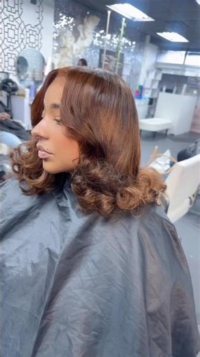 LACE CLOSURE QUICKWEAVE FLIP OUT CURLS TUTORIAL #quickweave #lace #colors