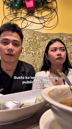 This is my public apology to my girlfriend. Nahuli akong may ibang babae. | Eryck Paolo