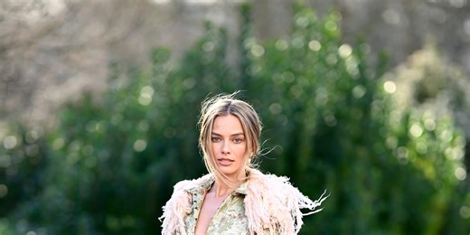 Margot Robbie Wears Vivienne Westwood Minidress to ‘Wuthering Heights’ Event in London