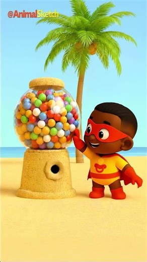 🎈 Funny & Colorful Kids Animation | Children’s Short Video 😄 #children #animation #kids #kidsvideo