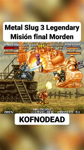 61K views · 1.5K reactions | Metal slug 3 legendary misión final Morden #kofnodead #metalslug3 #metalslug | KOFNODEAD | Facebook