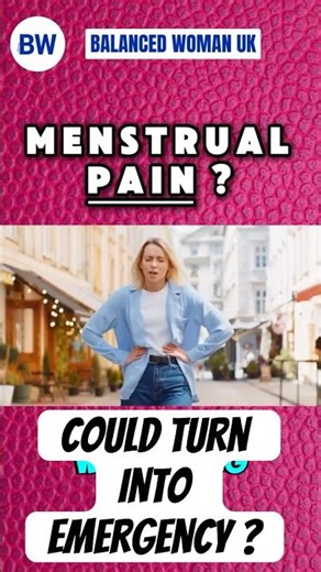 Could your period pain be an emergency? 🚨