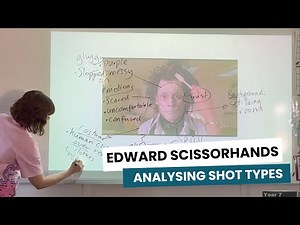 Blending is the secret! Year 7 Edward Scissorhands film analysis