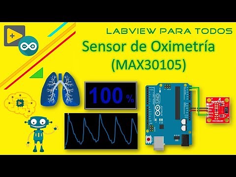 Oximeter with LabVIEW and Arduino // MAX30105 Oximetry Sensor