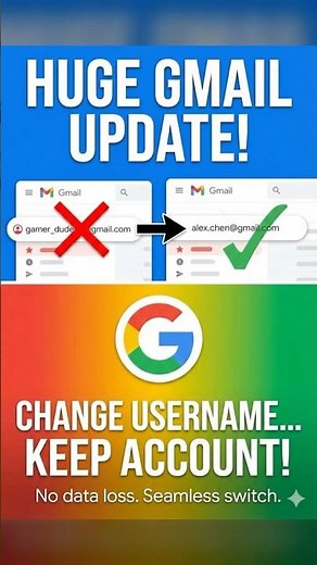 Google FINALLY Lets You Change Your Gmail Username