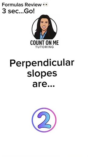 SAT Math Formula Check: Perpendicular Slopes