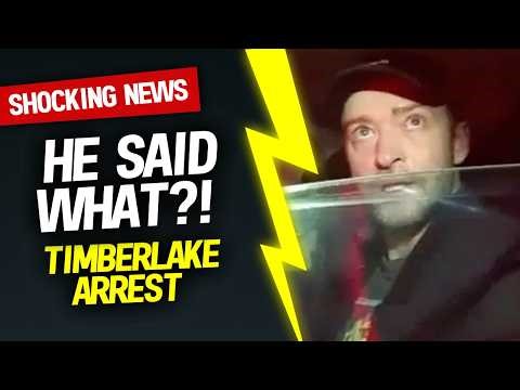 “It’s Me… Justin Timberlake” 😳 Arrest Footage Goes Viral
