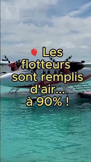 How can a plane float on water? #aviation #seaplane #physics #learning