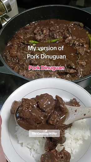 My Version of Pork Dinuguan Recipe #porkdinuguan #dinuguan #pagkaingpinoy #pinoyrecipe #ulamideas #porkrecipes #fyp #foryoupage
