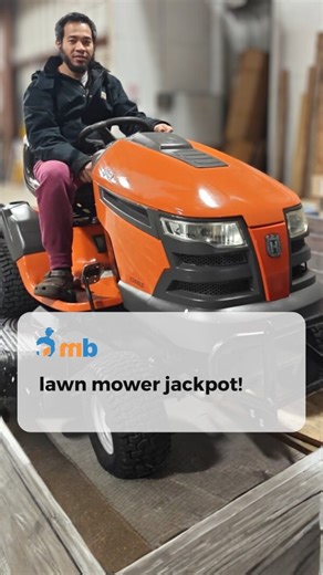 Waktu sekarang ni yang sesuai nak cari lawn mower. Kalau nak lagi padu, cari zero turn lawn mover, fuhhh boleh racing 🏎️ | Mail-Boy: US to Malaysia Shipping