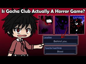 Gacha Club is Actually a Horror Game...⁉😨