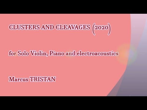 Clusters & Cleavages (2020) SCORE FOLLOWER VIDEO