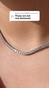 WARNING: You're about to turn heads!  This stunning manmade diamond necklace goes with everything and sparkles all day, every day! ✨ Timeless elegance ✨ No markups or middlemen fees ✨ Looks like a $10k real diamond necklace (but doesn't break the bank!) ✨ Safe for your skin Limited time offer: 50% OFF + FREE Shipping! ⏰ Shop now at roscejewelers.com/spark | Rosce Jewelers | Facebook