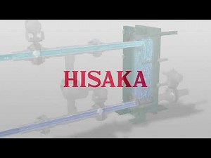 日阪製作所 プレート式熱交換器 逆洗ブローシステム HRS型 HISAKA Plate Heat Exchanger Backwashing System HRS series