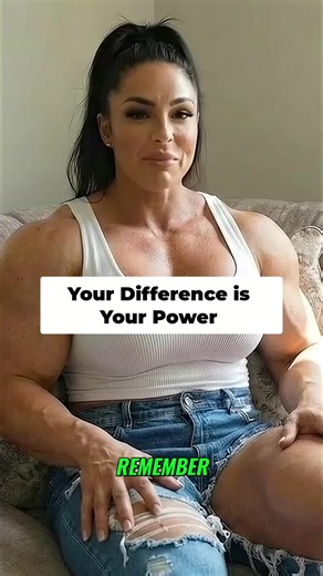 If you’ve ever felt like you didn't fit in... this is for you. ❤️ Your difference is your power. We are building something incredible. #motivation #selflove #fbb #ai #bodybuilding #mindset