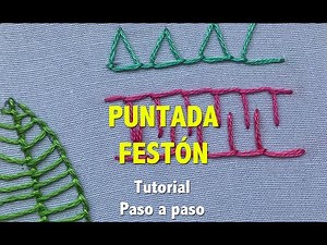 Blanket Stitch - Tutorial - Step by Step