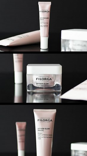 Looking for that unmistakable glow? ✨ FILORGA’s OXYGEN-GLOW range focuses on skin perfection that corrects skin imperfections in real time, while Super-Skin Boosting Factors complex combines an energising oxygenation booster, plumping and smoothing hyaluronic acid and detoxifying L-enzyme* to reveal flawless skin day after day. Skin looks naturally radiant from first application. *In-vitro testing on active-ingredient. | Laboratoires Filorga | Facebook