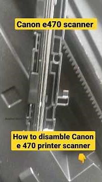 canon e470 printer ko kaise kholen printer ka scanner kaisa hota hai#printer #canon #scanner #short