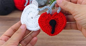 213K views · 3.4K reactions | Making a Red Heart for Valentine's Day #crochet #knitting #valentinesday | Desing Crochet | Facebook