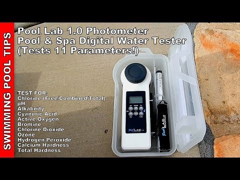 Pool Lab 1.0 Photometer Pool & Spa Digital Water Tester (Tests 11 Parameters)