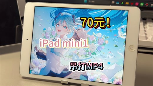 差点15块拿下？吊打MP4的苹果小板子～iPadmini1轻测评