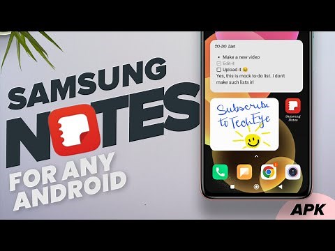 Samsung Notes App For Any Android • New Update From OneUI 5.1 [APK]