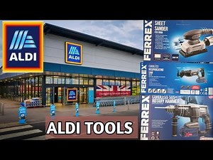 ALDI CORDLESS TOOLS/AFFORDABLE TOOLS IN ALDI UK