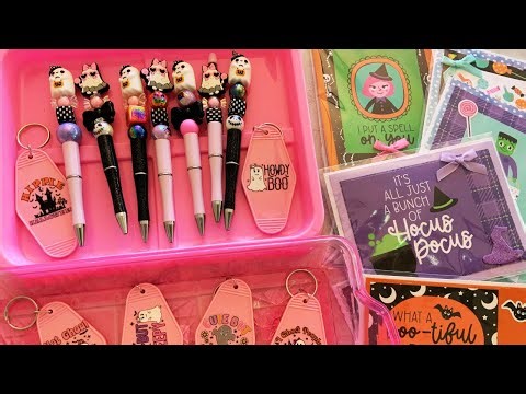 PROJECT SHARE CARDS, PENS AND KEYCHAINS WITH TUTORIAL