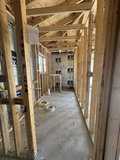 New project alert! Project Manager, Brian, shows off the latest progress on our Fountain Boulevard Project: A full renovation and addition! We're gutting this 75-year-old home and adding a brand new primary suite, walk-in closet, master bath, and office nook. More space, more functionality, same great character.  Stay tuned for the transformation! #GilkDesignBuild #HomeRenovation #HomeAddition #DesignBuild #ConstructionProgress | Gilk Design Build | Facebook