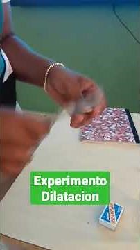 #Shorts Experimento Casero De La Dilatacion | La Termodinámica