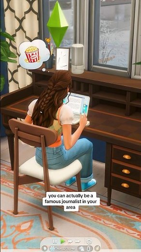 Journalist career in The Sims 4 is so underrated