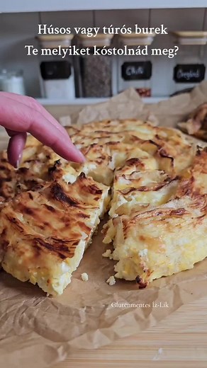 Gluténmentes Túrós és Húsos Burek Recept