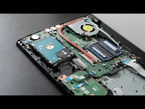 How To Replace CMOS Battery / BIOS Reset - Toshiba Laptop Computer